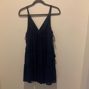 Aqua size medium navy dress